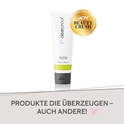 Die Mary Kay Clear Proof Deep-Cleansing Charcoal Mask mit dem JOY Beauty Crush Award
