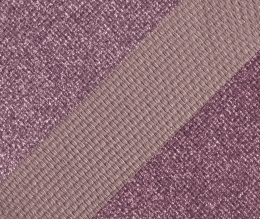 Three triangles of Mary Kay Chromafusion Eye Shadow in Soft Heather, Frozen Iris and Sweet Plum forming a square.