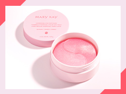 Rosafarbende schimmernde Mary Kay Hydrogel Eye Patches
