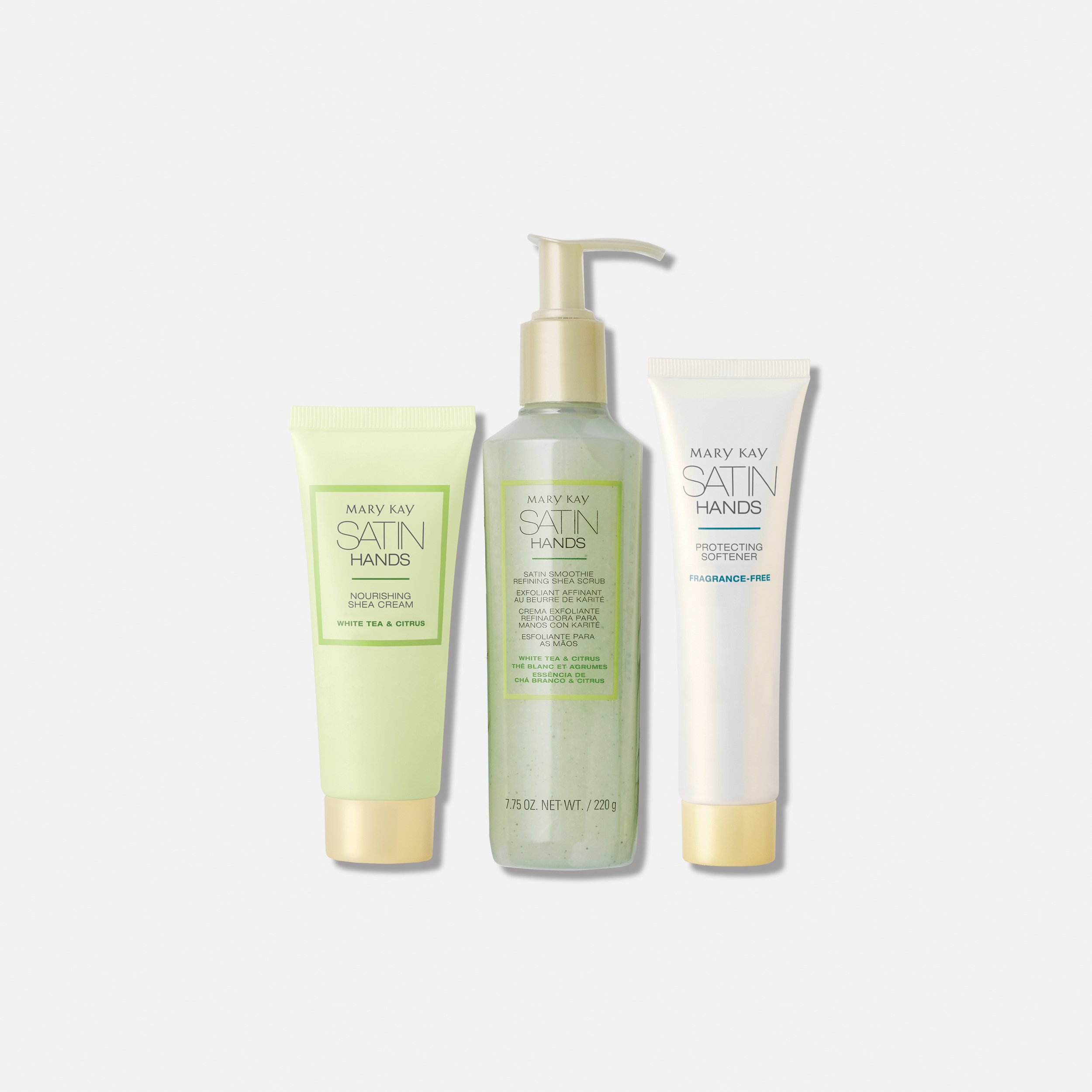 Satin Hands Set White Tea & Citrus
