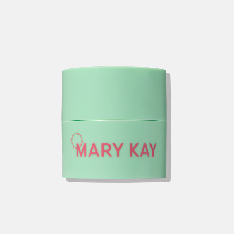 Mary Kay MeltIn Cleansing Balm in einem grunen Behalter mit rosa Beschriftung