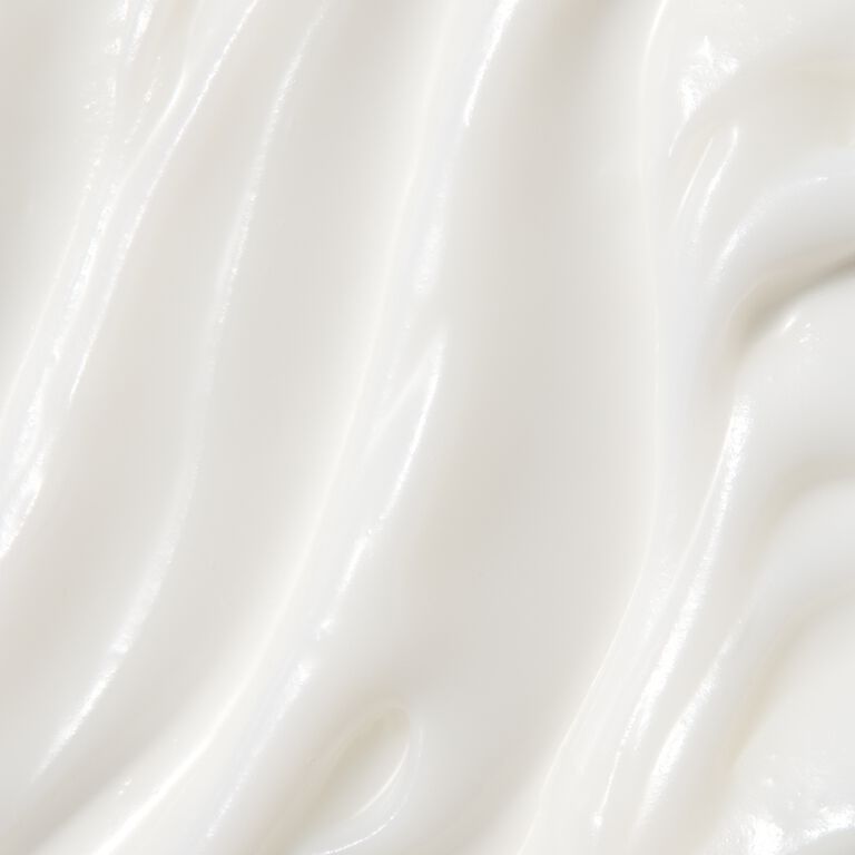 Nahaufnahme der wei&szlig;en Balsam-Textur des Mary Kay&reg; Melt-In Cleansing Balm