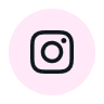 Instagram-Symbol in einem rosa Kreis.