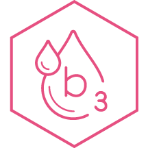 Illustration von Vitamin B3, das zum antioxidativen Schutz beitr&auml;gt